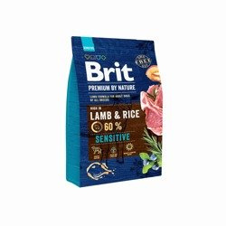 Brit Premium by Nature Sensitive Jagnięcina Ryż 3kg sucha