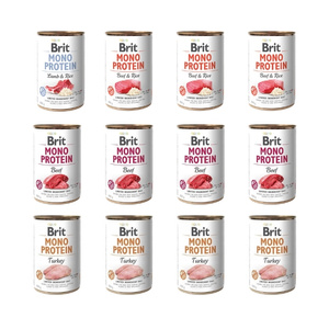 Brit Mono Protein z indykiem 400g