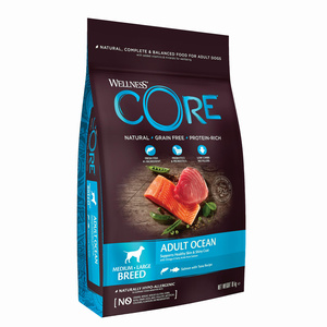 Wellness Core Adult Ocean dla średnich i dużych ras łosoś/tuńczyk 10kg