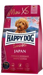 Happy Dog Sensible Mini XS Japan z pstrągiem i algami 1,3kg