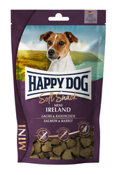 Happy Dog Soft Snack Mini Ireland z łososiem i królikiem 100g