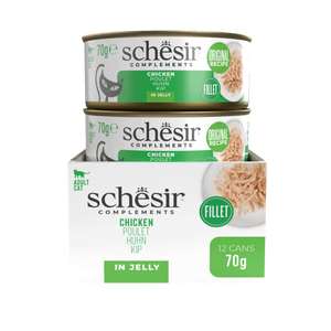 Schesir Complements mokra dla kota kurczak w galarecie 70g puszka