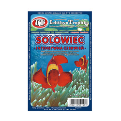 Ichthyo Trophic Mrożonka Solowiec/Artemia Intensywna Czerwień 100g