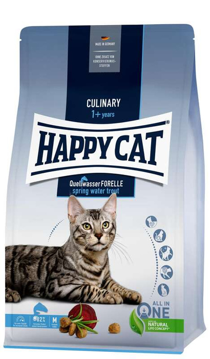 HappyCat Culinary Adult z pstrągiem 1,3kg