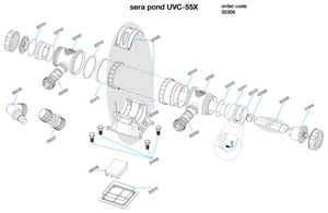 Sera Pond UVC-55X do oczyszcznia wody