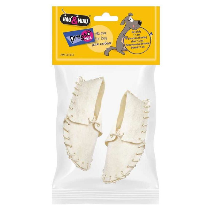 Hau&Miau but biały mały 7,5 cm 2szt