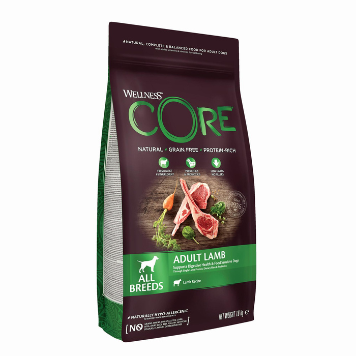 Wellness Core Adult Lamb dla dorosłych psów jagnięcina 1,8kg