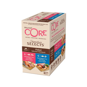 Wellness Core Flaked mix mix d.kota 4x2 smaki 8x79g/635g