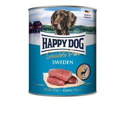 Happy Dog Sensible Pure Sweden z dziczyzną 800g