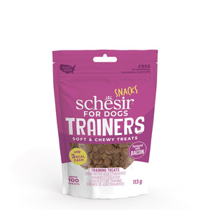 Schesir Dog Snack Training Soft&Chewy Bekon 113G