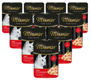 MIAMOR Filet kurczak i pomidory w galaretce 12x100g