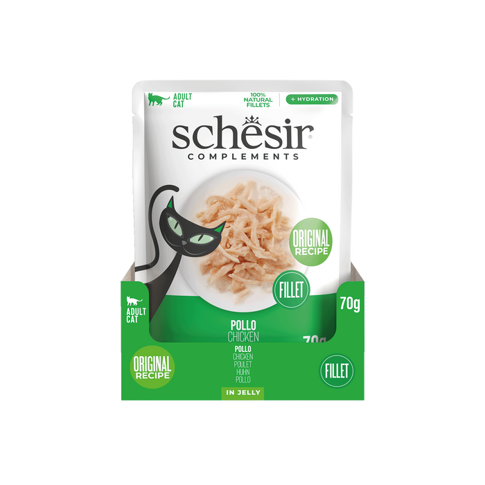Schesir Complements dla kota kurczak w galarecie 70g saszetka