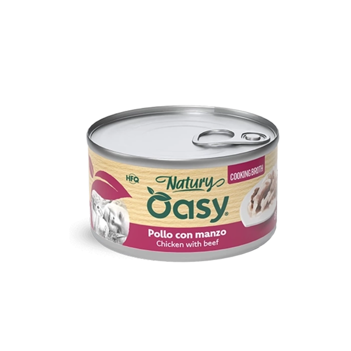 Oasy Natury Broth Kurczak/Wołowina 85g