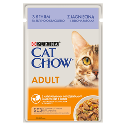 Purina Cat Chow Adult z jagnięciną i fasolką 85g