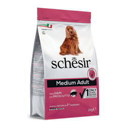 Schesir Suchy Pies Medium Adult Szynka 3kg