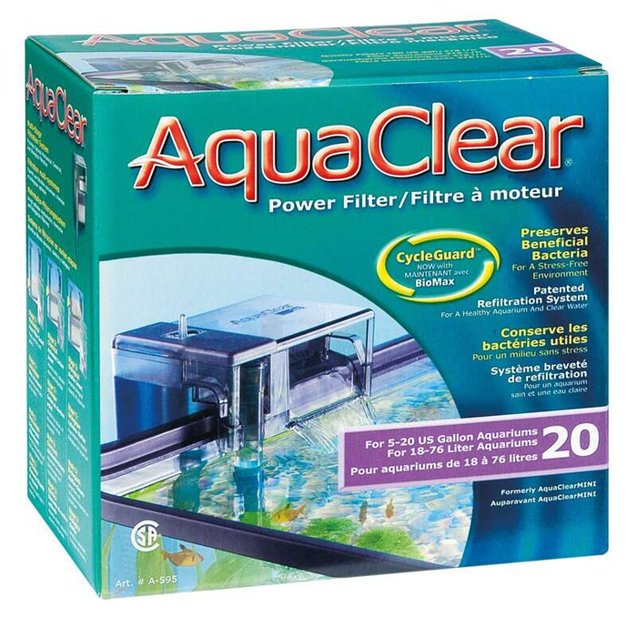 AquaClear Filtr kaskadowy AquaClear 20 Powerfilter 6W