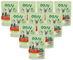 Oasy Strips Adult z wołowiną i marchwią 12x100g