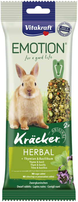 Vitakraft Emotion Kracker Herbal 2 szt. dla królika
