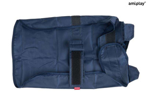 amiplay Pelerynka przeciwdeszczowa Bristol 27 cm Yorkshire Terrier granatowa