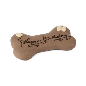 Lolo Pets Tort dla psa Happy Birthday orzechowo - czekoladowy 250g