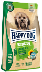 Happy Dog Naturcroq Mini Adult z jagnięcina i ryżem 4kg