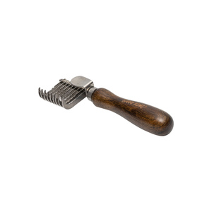 Barry King Trymer hakowy dla zwierząt boczny drewno bukowe stal 4,4x15 cm