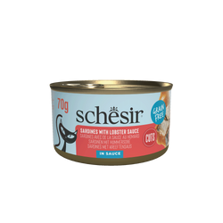 Schesir Cat Can Grill dla kota sardynki w sosie z homara 70g puszka