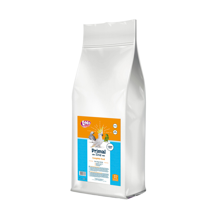 Lolo Pets Primal line karma pełnoporcjowa dla dużych papug 15kg