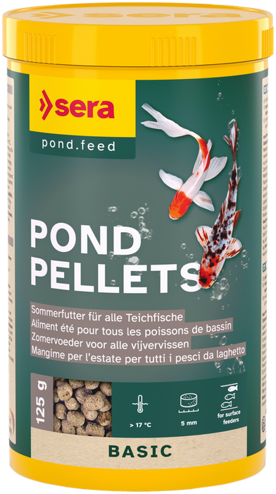 Sera Pond Pellets 1000ml/125g - pokarm letni dla ryb stawowych