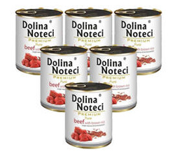 Dolina Noteci Premium Pure Wołowina z Ryżem Brązowym 6x800g