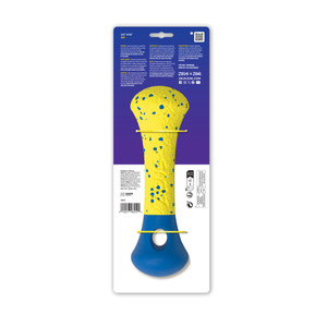 Zeus Nitro kość z linką zabawka dla psa 26 cm pływająca