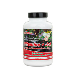 Femanga Vitamine + Jod - Granulat do akwarium 400g