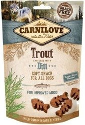 Carnilove Semi-Moist Snack pstrąg z koperkiem 200 g