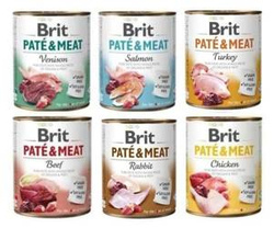 Brit Pate&Meat Mix Smaków 6x800g