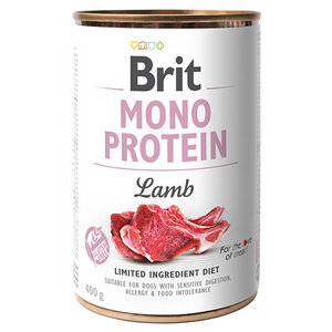 Brit Mono Protein Mokra karma z jagnięciną 400g