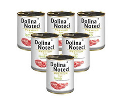 Dolina Noteci Premium Pure Jagnięcina 6x800g