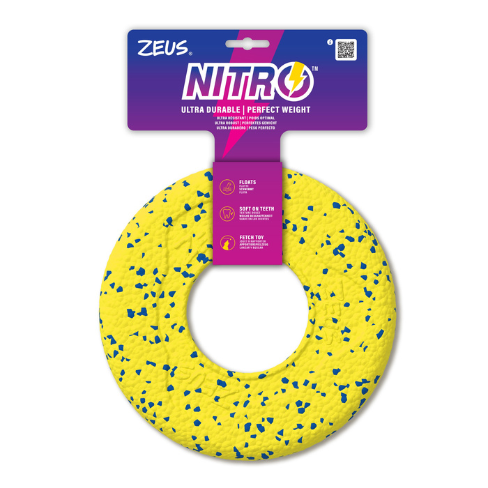 Zeus Nitro dysk do rzucania zabawka dla psa 24 cm