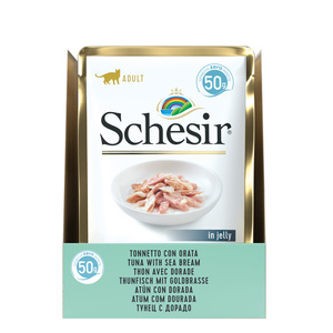 Schesir tuńczyk dorada w galaretce 50g