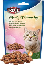 Trixie Meat & Crunchy przysmak dla kota kurczak i makrela 50g