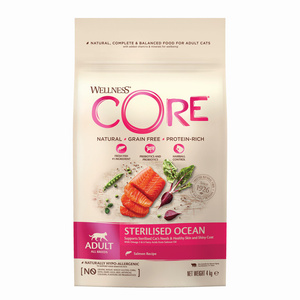Wellness Core Sterilised Ocean Karma Sucha Łosoś 4kg