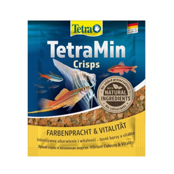 Tetra Min Crisps 12g Pokarm podstawowy dla ryb tropikalnych saszetka