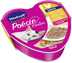 Vitakraft Poesie 85g SAUCE Kurczak z Warzywami