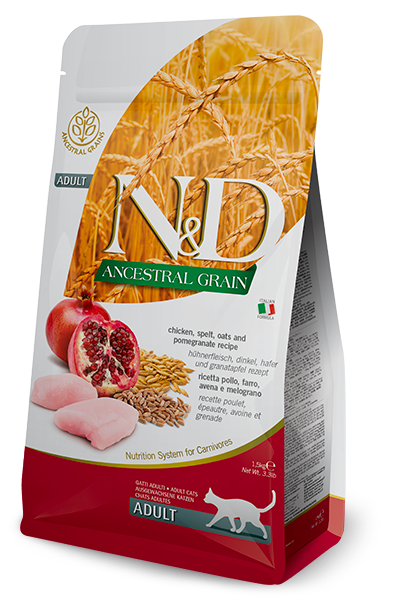 Farmina N&D Ancestral Grain Kot Adult Jagnięcina i Jagody 1,5kg