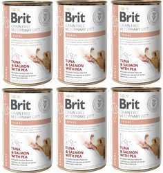 Brit Veterinary Diet Renal Tuna&Salmon&Pea 6x400g