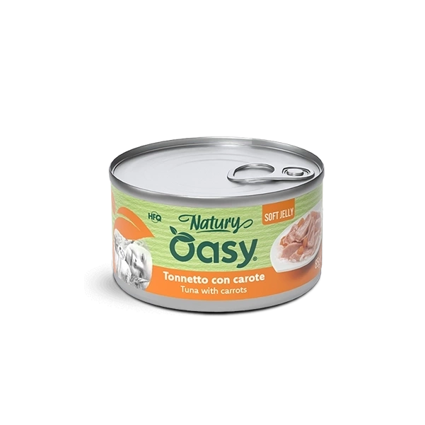 Oasy Natury Soft Jelly - Tuńczyk z marchwią 85g