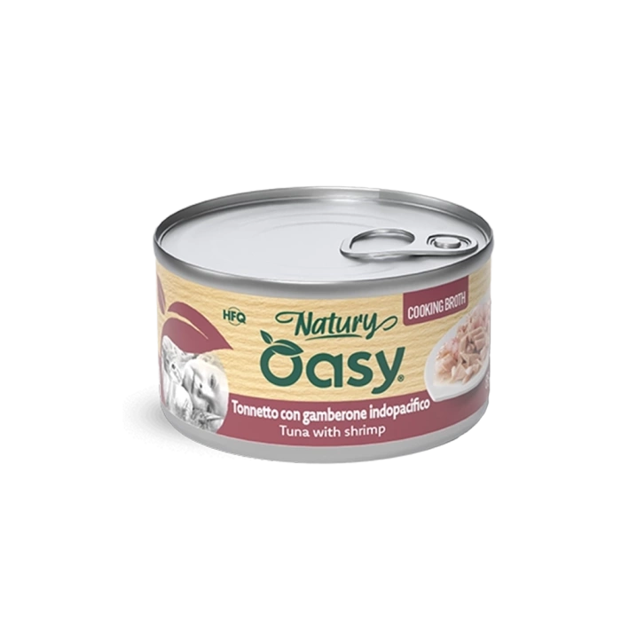 Oasy Natury Broth Tuńczyk/Krewetki 85g