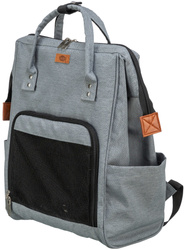 Trixie Ava plecak dla psa szary 32x42x20cm