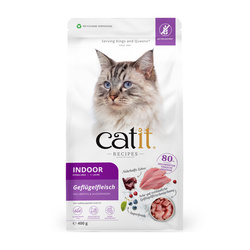 Catit Recipies Indoor Adult karma sucha dla dorosłych kotów niewychodzących drób 400g