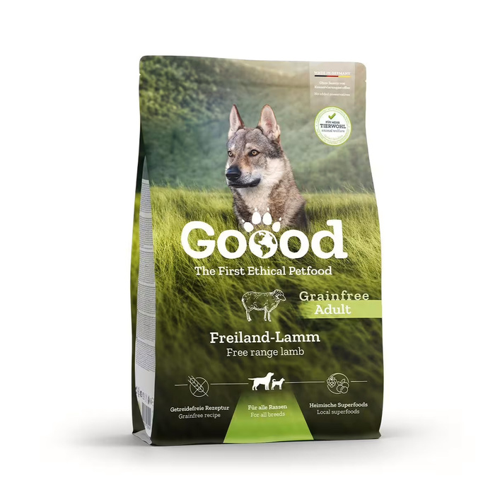 GOOOD Adult Free Range Lamb karma sucha dla psa jagnięcina z wolnego wybiegu bezzbożowa worek 10 kg