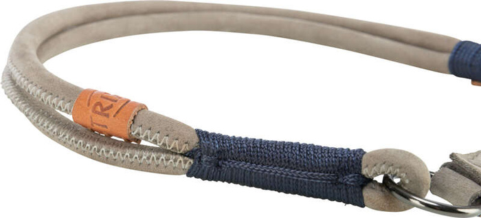 Trixie Obroża zaciskowa Be Nordic XL: 60cm/10mm szara